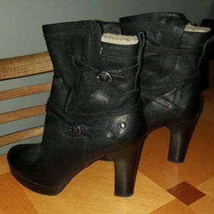 Ugg Olivia High Heel Leather Boots